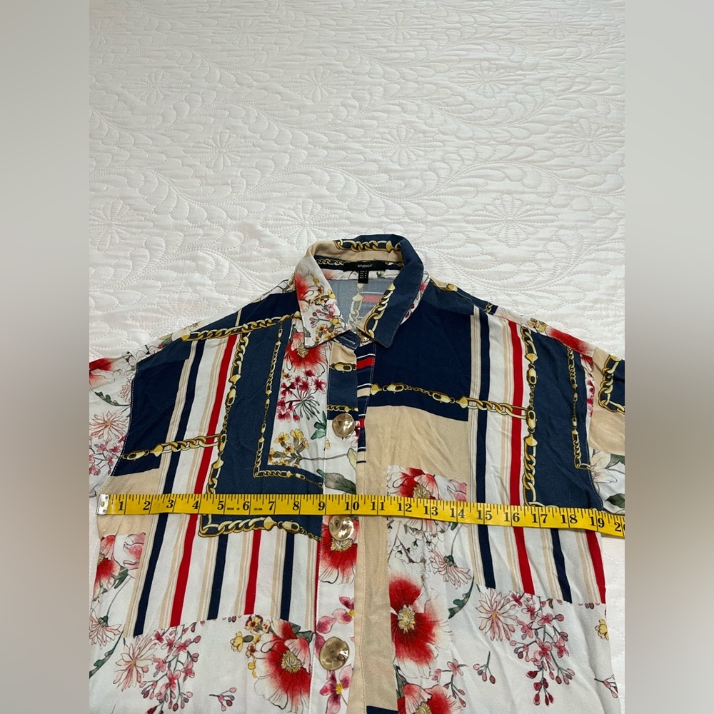 (T) Studio Multicolor Patterned Shirt - Picture 8 of 14